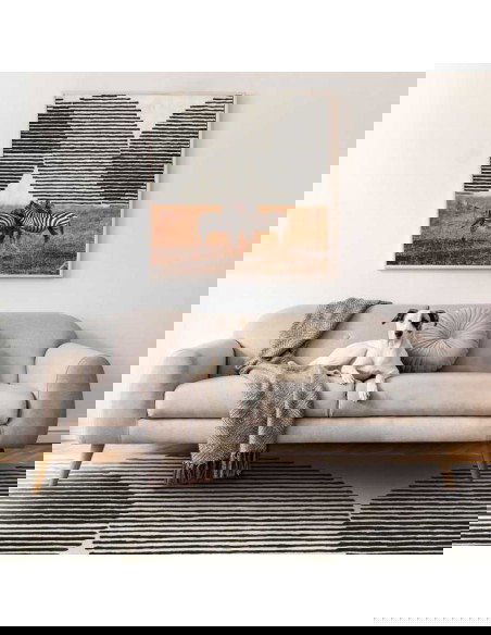 Tappeto moderno Eclipse Ivory - Collezione Hand Made - Carpet Decor - 100% viscosa - Fatto a mano - India - 160x230, 200x300 cm