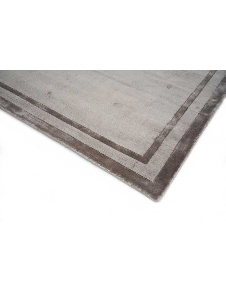 Tappeto moderno Frame Paloma, collezione Hand Made, 100% viscosa, fatto a mano, India.