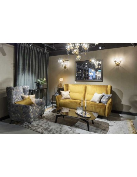 Tappeto moderno Horizon Slate, collezione Hand Made, 100% viscosa, fatto a mano in India.