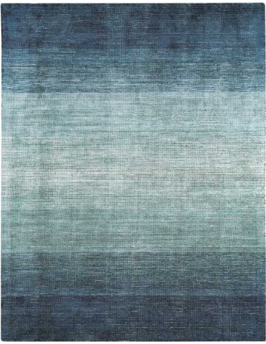 Tappeto moderno Ivette Ombre Niagara - Collezione Hand Made - Carpet Decor - 60% viscosa 40% poliestere - Fatto a mano in India 