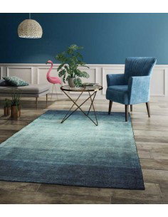 Tappeto moderno Ivette Ombre Niagara - Collezione Hand Made - Carpet Decor - 60% viscosa 40% poliestere - Fatto a mano in India  2
