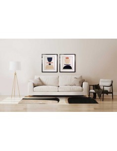 Tappeto moderno Jazz Beige 100% viscosa, fatto a mano, India - Carpet Decor Handmade Collection - 160x230, 200x300 cm 2