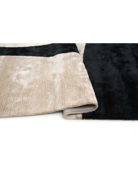 Tappeto moderno Jazz Beige 100% viscosa, fatto a mano, India - Carpet Decor Handmade Collection - 160x230, 200x300 cm