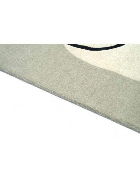 Tappeto moderno Leia Beige - Collezione Hand Made - Carpet Decor - India - 40% viscosa 60% lana - 160x230, 200x300 cm - spessore