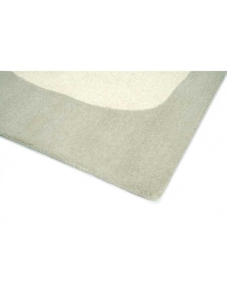 Tappeto moderno Leia Beige - Collezione Hand Made - Carpet Decor - India - 40% viscosa 60% lana - 160x230, 200x300 cm - spessore