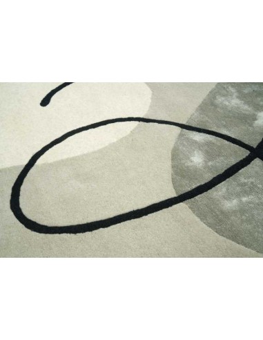 Tappeto moderno Leia Beige - Collezione Hand Made - Carpet Decor - India - 40% viscosa 60% lana - 160x230, 200x300 cm - spessore
