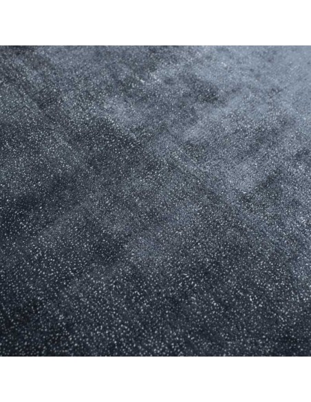 Tappeto moderno Linen Dark Blue - Collezione Hand Made - Carpet Decor - 160x230 cm - 200x300 cm - 90% viscosa 10% lino - Fatto a