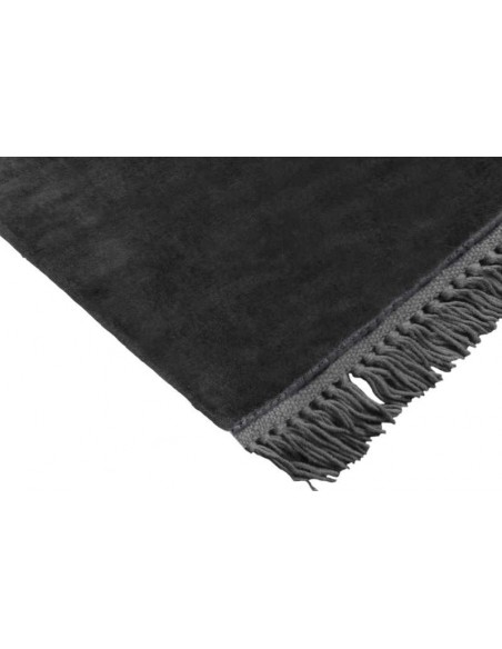 Tappeto moderno Luna Midnight, collezione Hand Made, 100% viscosa, fatto a mano, India.