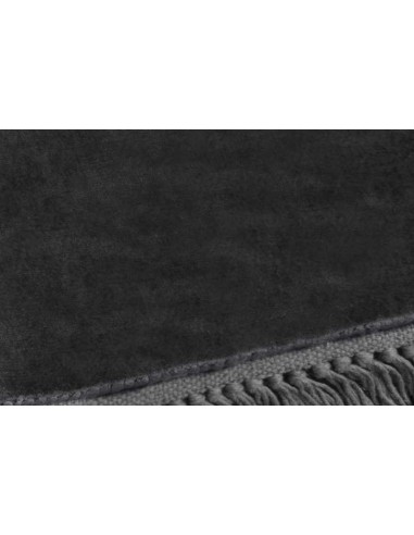 Tappeto moderno Luna Midnight, collezione Hand Made, 100% viscosa, fatto a mano, India.