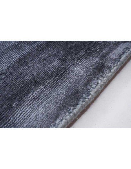 Tappeto moderno Plain Dark Blue - Collezione Hand Made - Carpet Decor - 100% viscosa - Fatto a mano - India - 160x230, 200x300 c