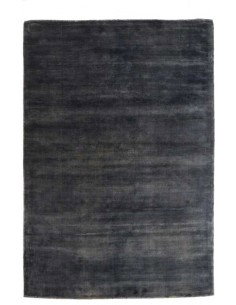 Tappeto moderno Plain Steel Grey, collezione Hand Made, 100% viscosa, fatto a mano, India.