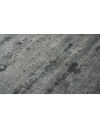 Tappeto moderno Plain Steel Grey, collezione Hand Made, 100% viscosa, fatto a mano, India.