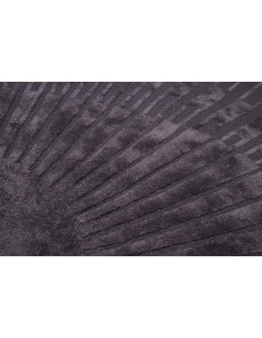 Tappeto moderno grigio scuro rotondo Radius Hand Made Carpet Decor