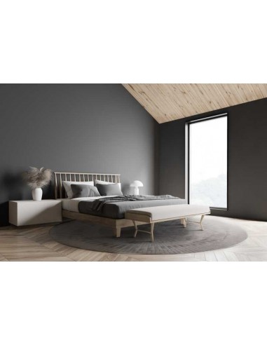 Tappeto moderno grigio rotondo fatto a mano, collezione Hand Made, 60% viscosa 40% lana, dimensioni 200x200, 250x250 cm.