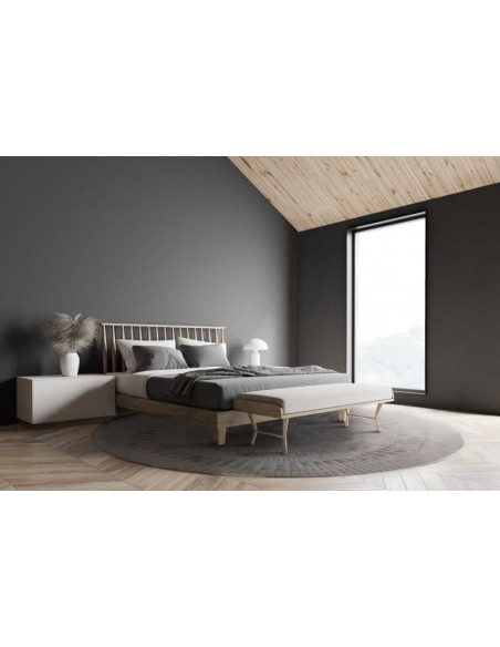 Tappeto moderno grigio rotondo fatto a mano, collezione Hand Made, 60% viscosa 40% lana, dimensioni 200x200, 250x250 cm.