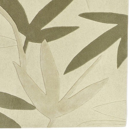 Tappeto moderno Foglie Natalia Pepe (-35%) cream cm.160x240 scontato