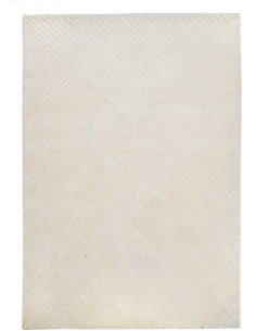 Tappeto moderno Sierra Ivory, collezione Hand Made, 100% viscosa, fatto a mano, India.