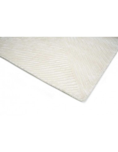 Tappeto moderno Sierra Ivory, collezione Hand Made, 100% viscosa, fatto a mano, India.