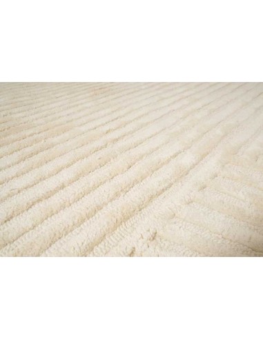 Tappeto moderno Sierra Ivory Oval - Collezione Hand Made - Carpet Decor - 100% viscosa - Fatto a mano - India - 160x230, 200x300