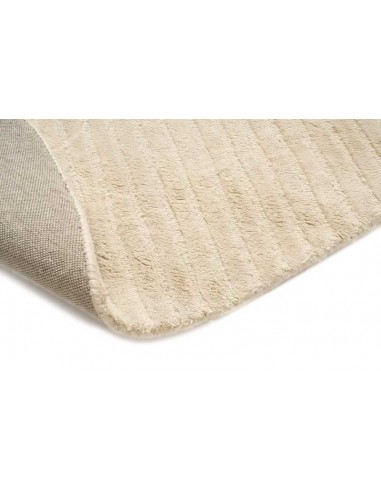 Tappeto moderno Sierra Ivory Oval - Collezione Hand Made - Carpet Decor - 100% viscosa - Fatto a mano - India - 160x230, 200x300