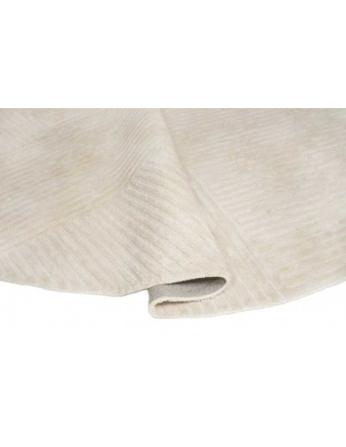 Tappeto moderno Sierra Ivory Oval - Collezione Hand Made - Carpet Decor - 100% viscosa - Fatto a mano - India - 160x230, 200x300
