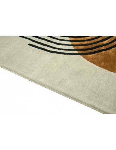 Tappeto moderno Stella Coral, collezione Hand Made, brand Carpet Decor, fatto a mano in India, 40% viscosa 60% lana, dimensioni 