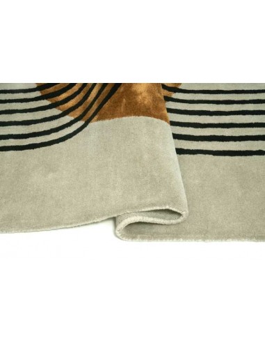 Tappeto moderno Stella Coral, collezione Hand Made, brand Carpet Decor, fatto a mano in India, 40% viscosa 60% lana, dimensioni 