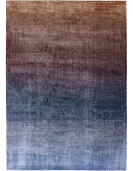 Tappeto moderno Sunset Copper, collezione Hand Made, 100% tencel, fatto a mano, India.