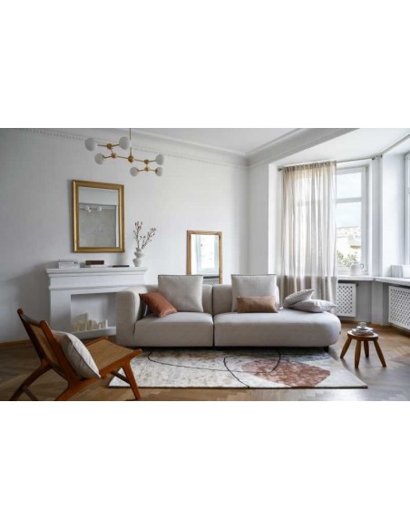 Tappeto moderno Tamaris Sand - Collezione Hand Made - Carpet Decor - 100% viscosa - Fatto a mano - India - 160x230, 200x300 cm