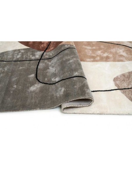 Tappeto moderno Tamaris Sand - Collezione Hand Made - Carpet Decor - 100% viscosa - Fatto a mano - India - 160x230, 200x300 cm