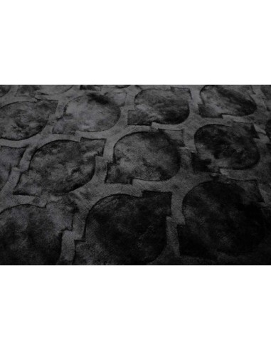 Tappeto moderno Tanger Anthracite - Collezione Hand Made - Carpet Decor - 100% viscosa - Fatto a mano - India - 160x230, 200x300