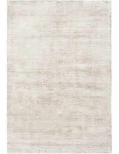 Tappeto moderno Tere Silver, collezione Hand Made, 100% viscosa, fatto a mano, India.