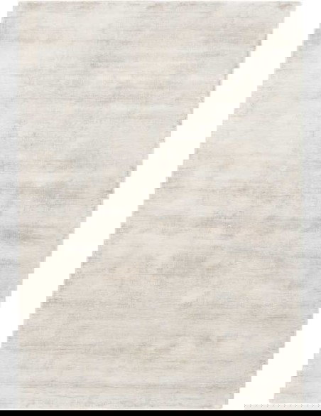 Tappeto moderno Tere Silver, collezione Hand Made, 100% viscosa, fatto a mano, India.