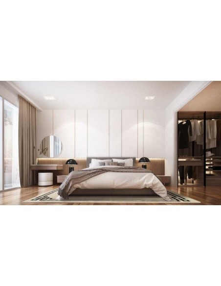 Tappeto moderno Venezia Pearl, collezione Hand Made, 100% viscosa, fatto a mano, India.