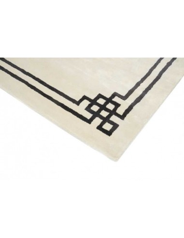 Tappeto moderno Venezia Pearl, collezione Hand Made, 100% viscosa, fatto a mano, India.