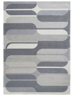 Tappeto moderno lavabile in lavatrice Andre Grey della collezione Magic Home di Carpet Decor - 160x230 cm - 72% poliestere 28% c