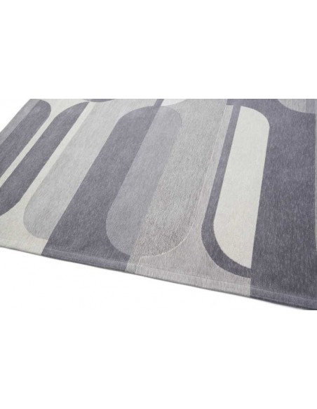 Tappeto moderno lavabile in lavatrice Andre Grey della collezione Magic Home di Carpet Decor - 160x230 cm - 72% poliestere 28% c