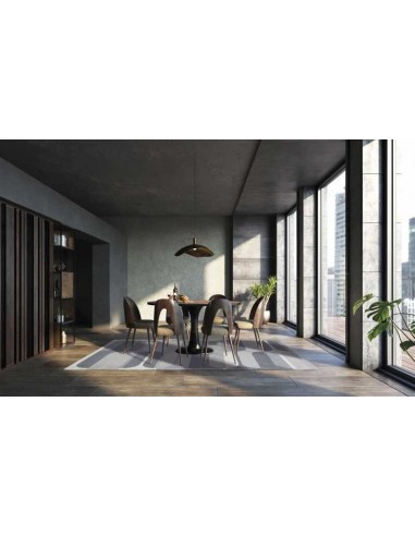 Tappeto moderno lavabile in lavatrice Andre Grey della collezione Magic Home di Carpet Decor - 160x230 cm - 72% poliestere 28% c