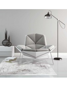 Tappeto moderno lavabile in lavatrice Beto Grey della collezione Magic Home - Carpet Decor 2