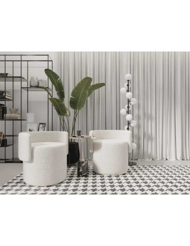 Tappeto moderno lavabile in lavatrice Blanche Pure della collezione Magic Home - Carpet Decor