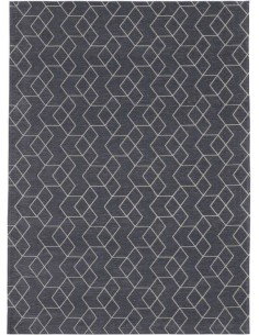 Tappeto moderno lavabile in lavatrice Cube Anthracite della collezione Magic Home - Carpet Decor