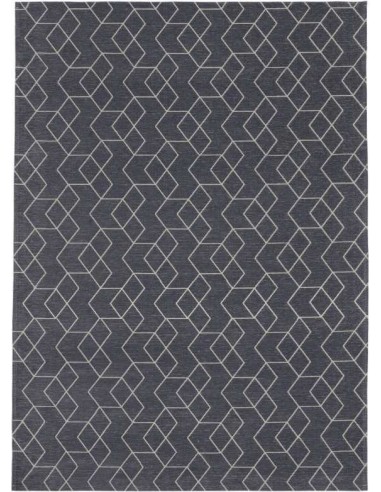 Tappeto moderno lavabile in lavatrice Cube Anthracite della collezione Magic Home - Carpet Decor