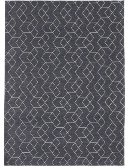 Tappeto moderno lavabile in lavatrice Cube Anthracite della collezione Magic Home - Carpet Decor