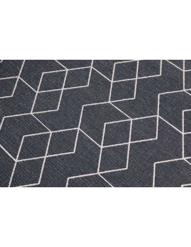Tappeto moderno lavabile in lavatrice Cube Anthracite della collezione Magic Home - Carpet Decor