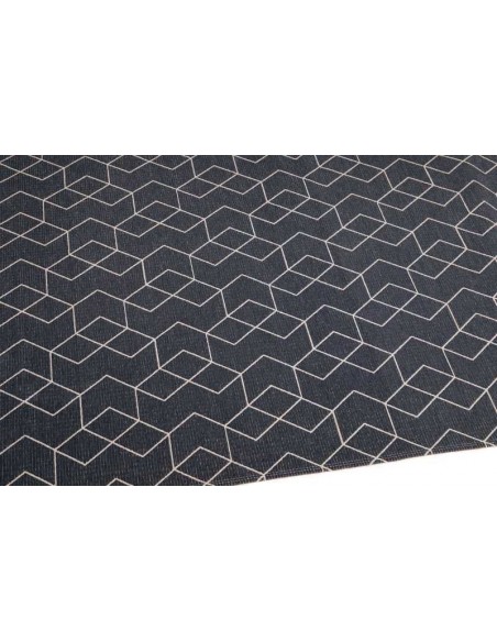 Tappeto moderno lavabile in lavatrice Cube Anthracite della collezione Magic Home - Carpet Decor