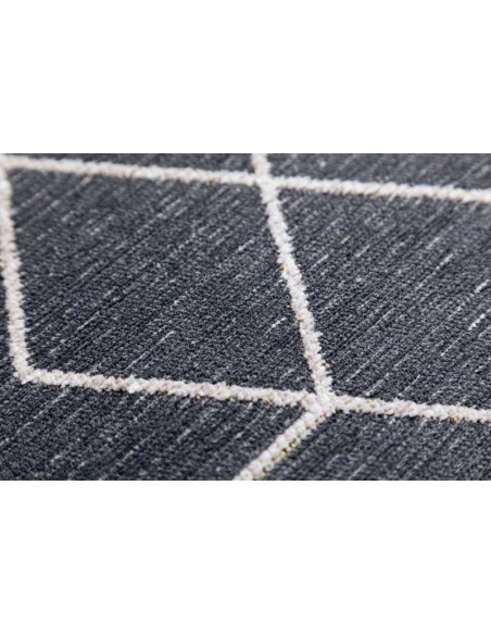 Tappeto moderno lavabile in lavatrice Cube Anthracite della collezione Magic Home - Carpet Decor