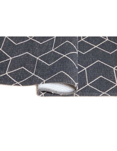 Tappeto moderno lavabile in lavatrice Cube Anthracite della collezione Magic Home - Carpet Decor