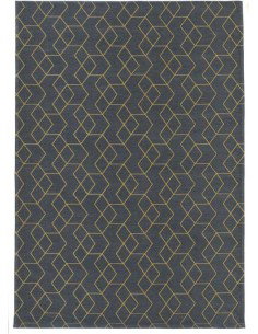 Tappeto moderno lavabile in lavatrice Cube Golden della collezione Magic Home - Carpet Decor