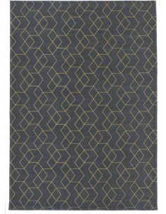 Tappeto moderno lavabile in lavatrice Cube Golden della collezione Magic Home - Carpet Decor
