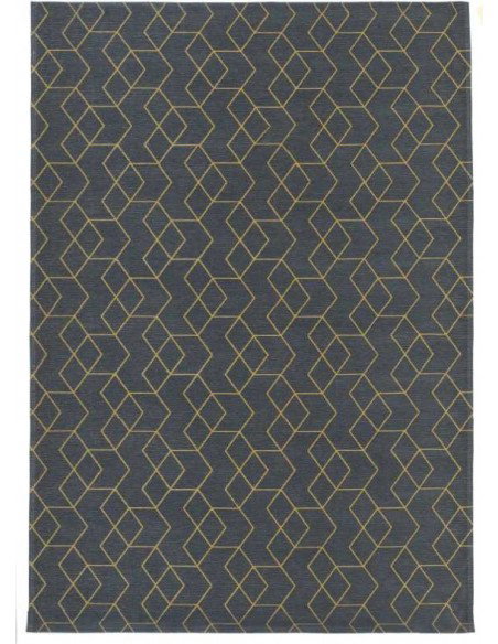 Tappeto moderno lavabile in lavatrice Cube Golden della collezione Magic Home - Carpet Decor